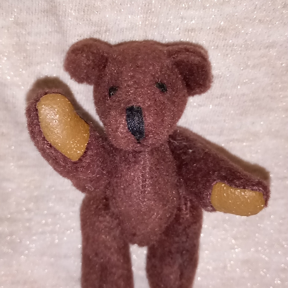 Vintage Miniature 2" Handmade Teddy Bear with moveable limbs - Picture 2 of 12
